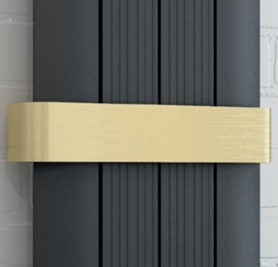 TAILORED TAUPO BRUSHED BRASS DESIGNER RADIATOR RAIL BAR, 2171